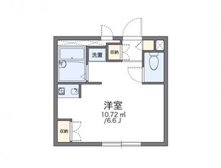 レオパレスＣｒｅｓｔの物件間取画像